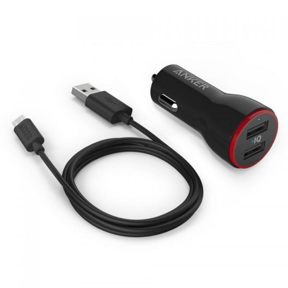 Anker 24W 2-Port USB Car Charger