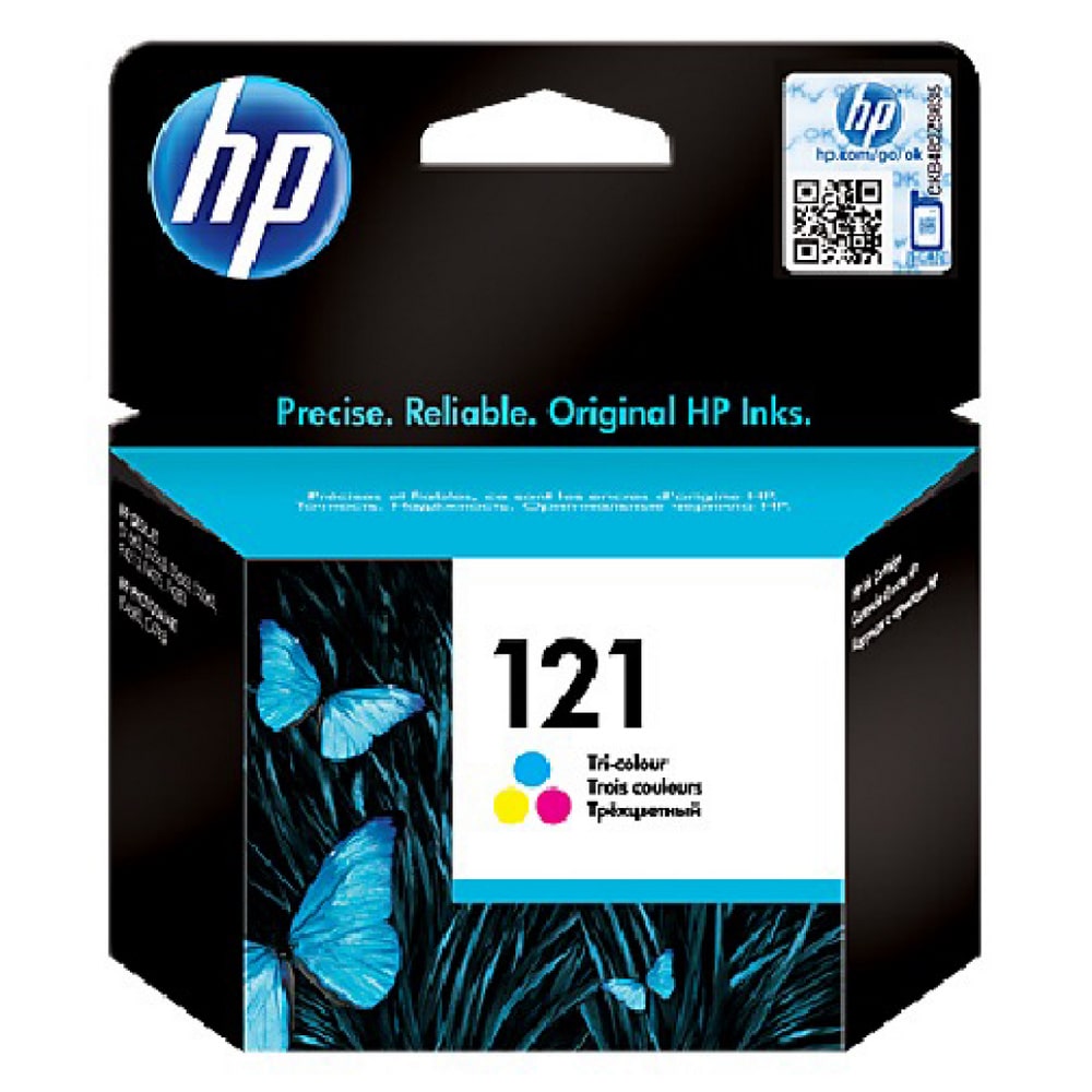 HP 121 Tri-color Original Ink Cartridge
