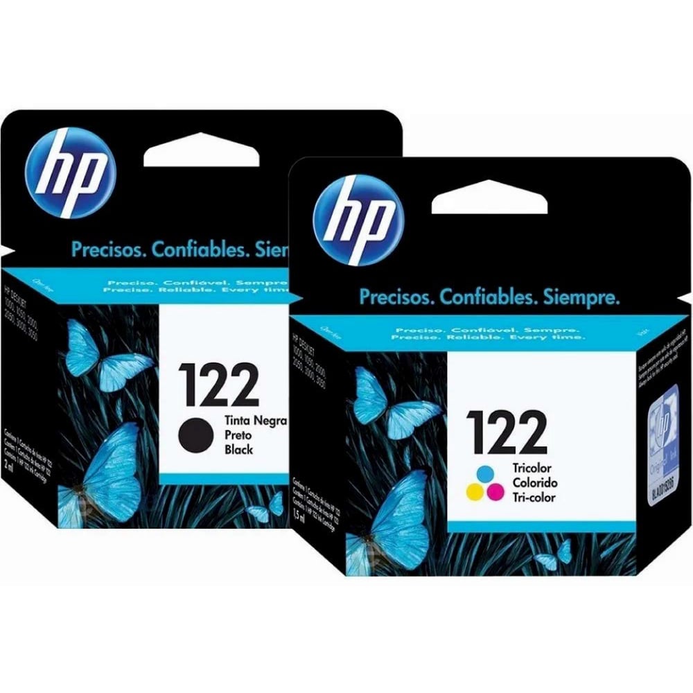 HP 122 Tri-color Original Ink Cartridge