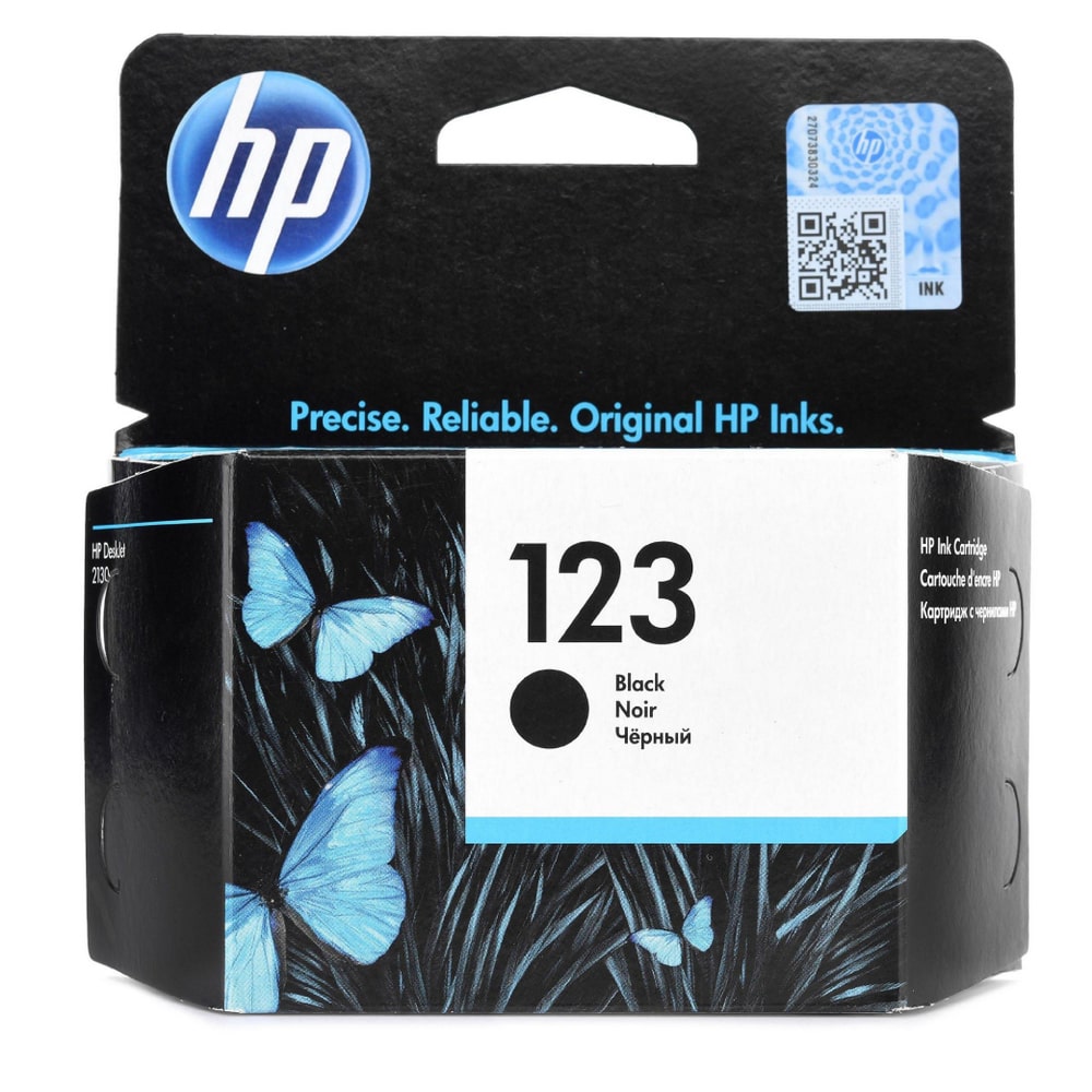 HP 123 Black Original Ink Cartridge