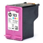 HP 123 Tri-color Original Ink Advantage Cartridge