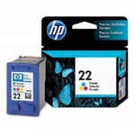 HP 22 Tri-color Original Ink Advantage Cartridge