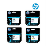 HP 711 3-pack 29-ml Colour DesignJet Ink Cartridges
