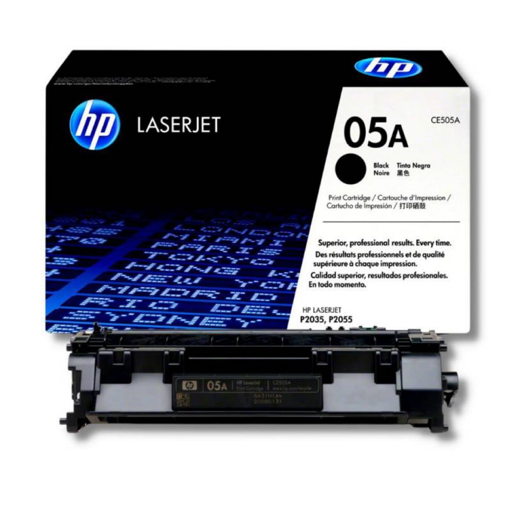 HP 05A Black Original LaserJet Toner Cartridge