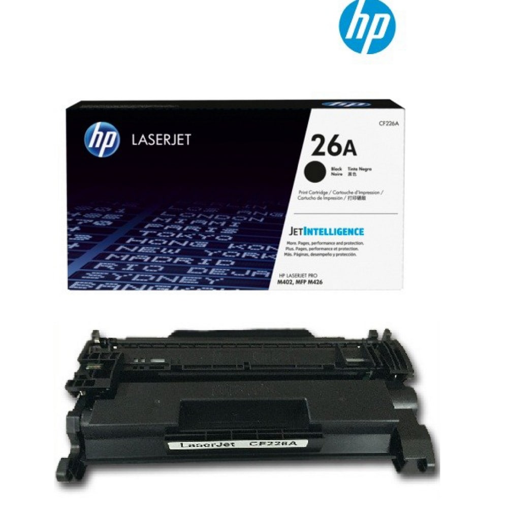 HP 26A Black Original LaserJet Toner Cartridge