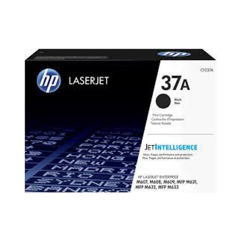 HP 37A Black Original LaserJet Toner Cartridge