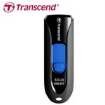 Transcend Pen Drive Capless 64Gb Usb3.1 - Blk