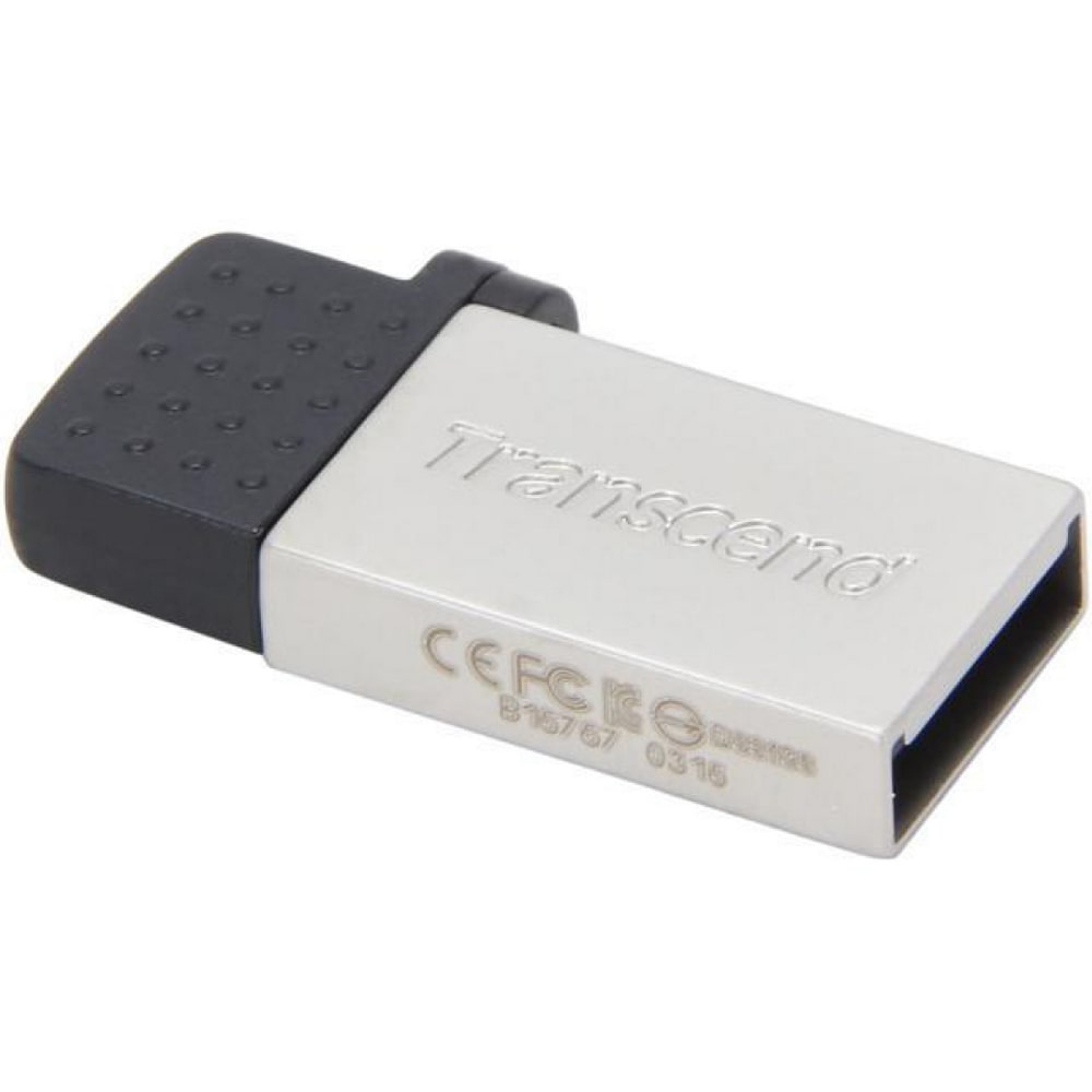 Transcend JF380 OTG USB 2.0 16 GB - Silver